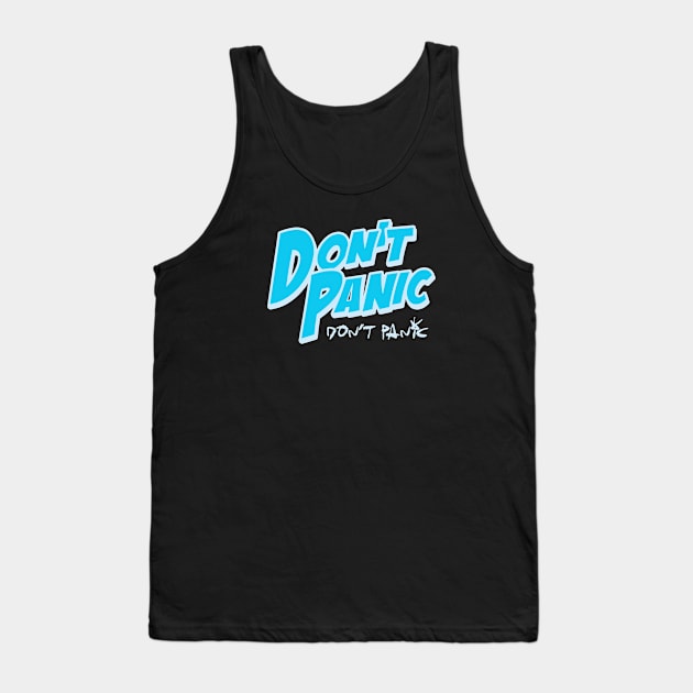 Don't panic 2x Tank Top by undergroundART